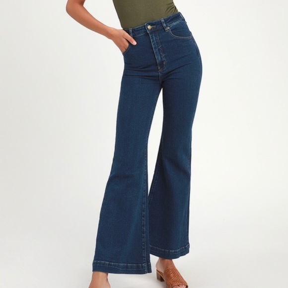 Vintage Denim - NEW rollas brand east coast flare jeans